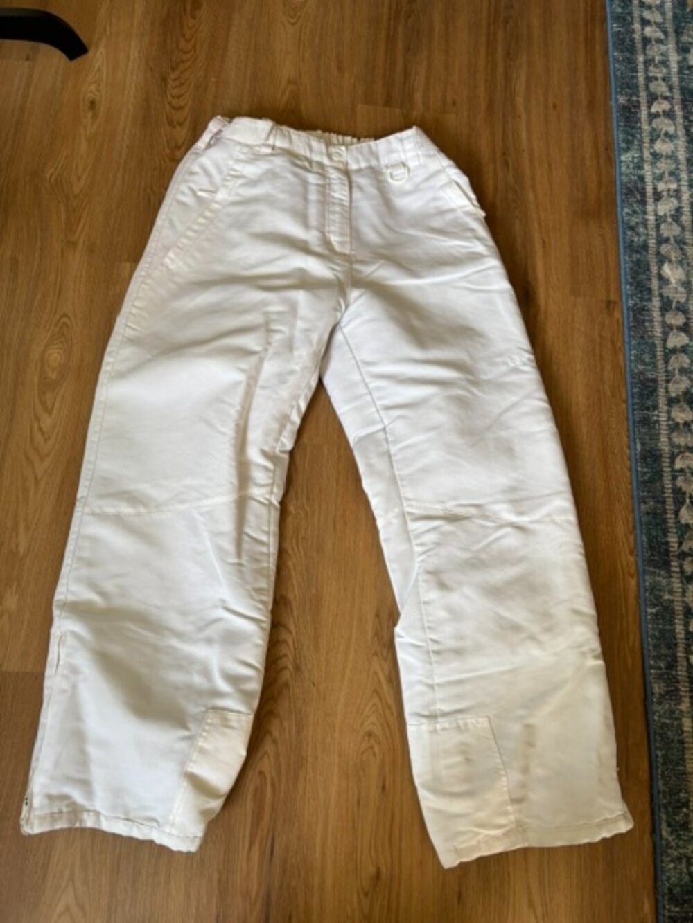 Arctix Womens White Winter Snow Ski Pants Elastic Waist L